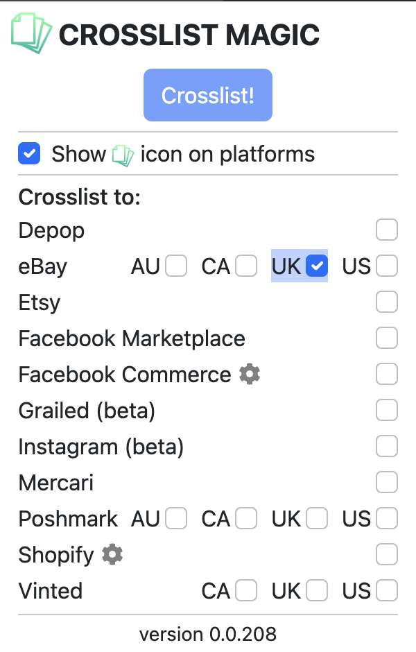 Crosslisting from Amazon to eBay (United Kingdom)