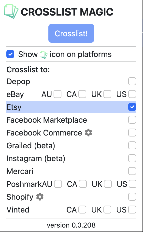 Crosslisting from Amazon to Etsy
