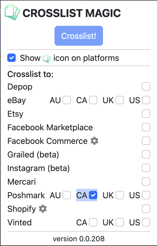 Crosslisting from Amazon to Poshmark (Canada)